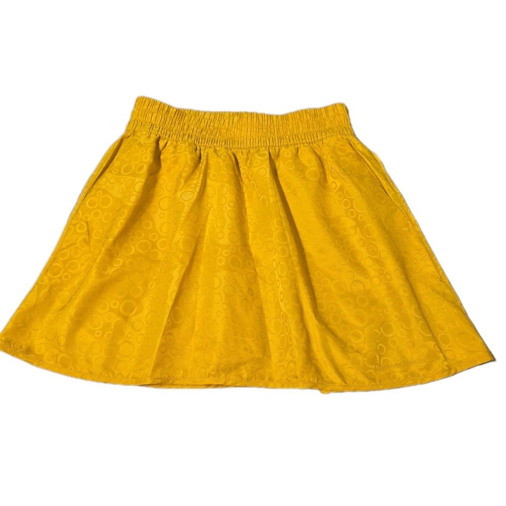Outdoor Voices Geoshine 3" Pockets Skort  Goldfinch, Size XSmall NWT